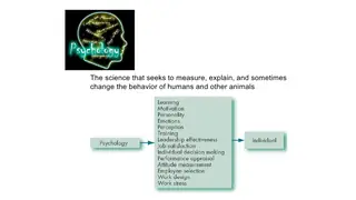 Psychology is the discipline that feeds most of the individual-level topics