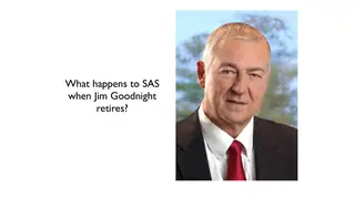 What happens to SAS when Jim Goodnight retires?