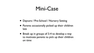 The daycare mini-case: what happens when you fine late parents?