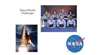 The space shuttle Challenger