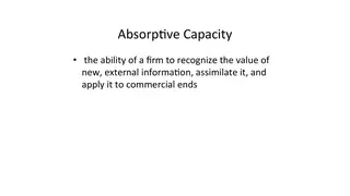 Absorptive capacity, a construct you cannot observe directly