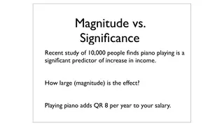 Magnitude versus significance: QR 8 a year is not much