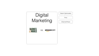 Digital marketing: Barnes & Noble versus Amazon