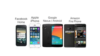 Four companies, four phones