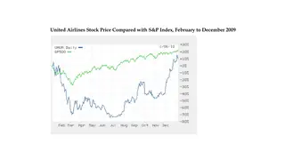 United's stock price against the S&P after the video