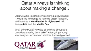 Should Qatar Airways become Qatar Transport and build high-speed rail?