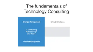 What's next: change management, IT methods, and project management