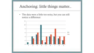 Anchoring: little things matter