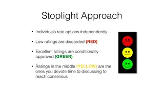 The stoplight approach to narrowing options