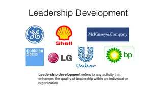 GE, Shell, Goldman Sachs, LG, Unilever: firms known for growing leaders